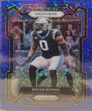 Brian Burns [Blue Sparkle] #39