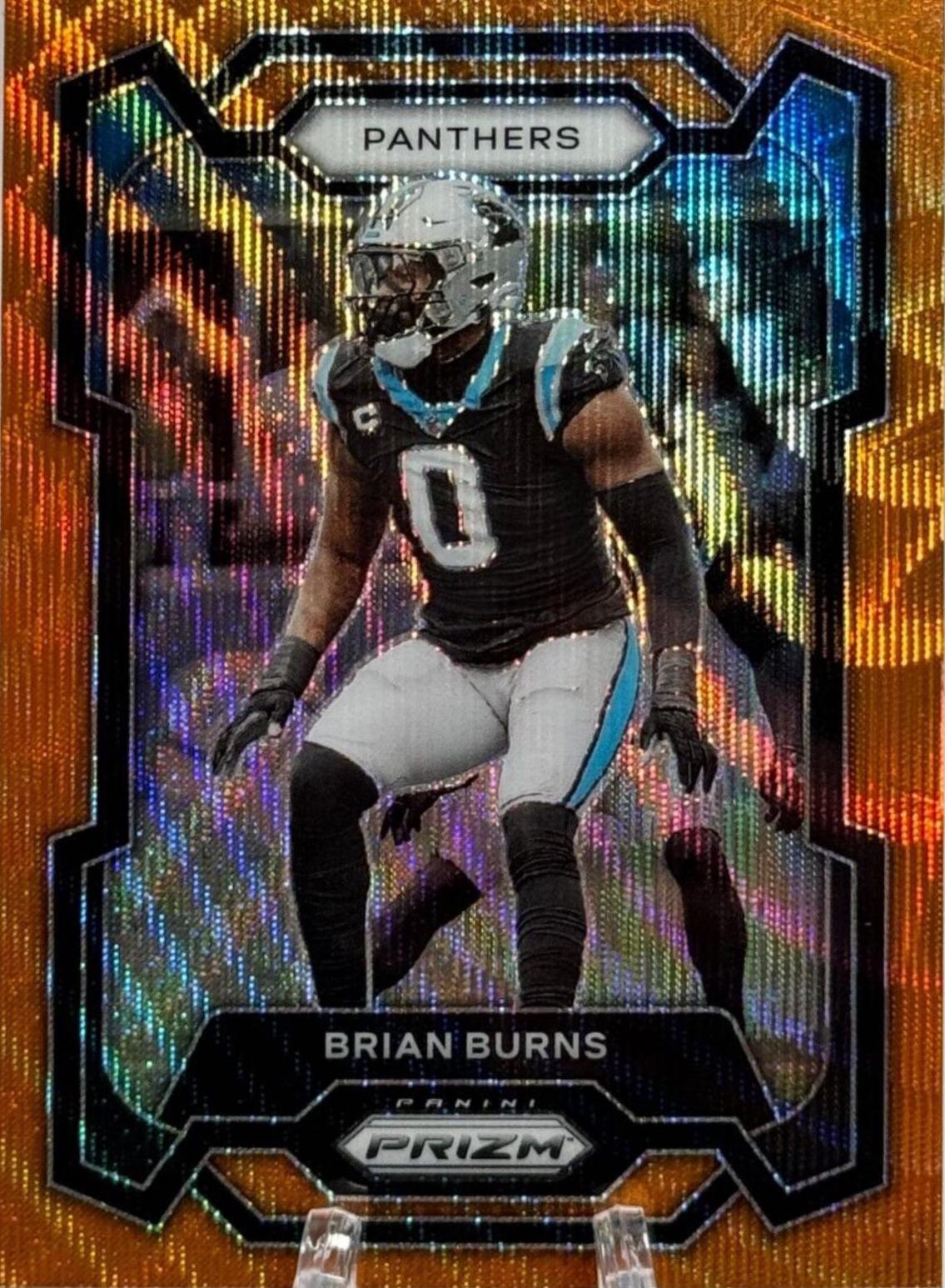 Brian Burns [Orange Lazer] #39