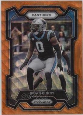 Brian Burns [Orange Wave] #39
