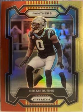 Brian Burns [Red Yellow] #39
