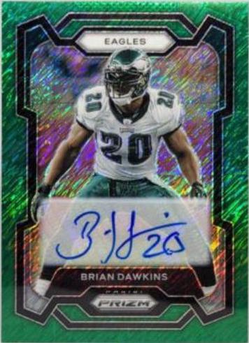 Brian Dawkins [Autograph Green Shimmer] #241