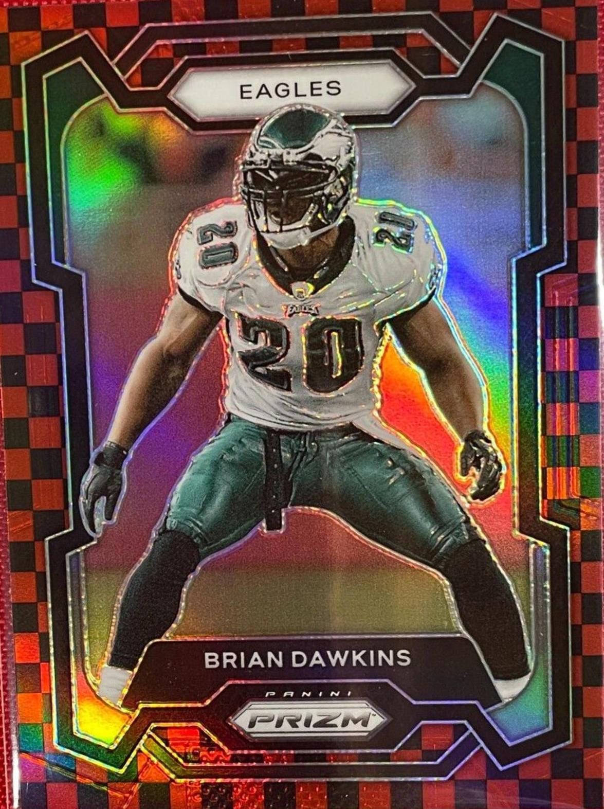 Brian Dawkins [Black Red Checker] #241