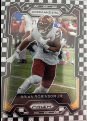 Brian Robinson Jr. [Black White Checker] #292