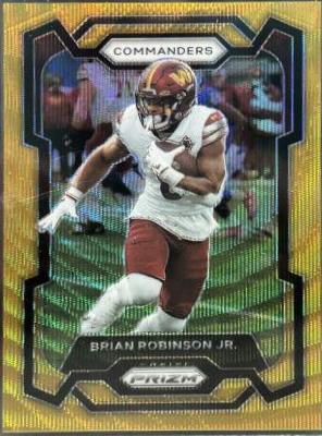 Brian Robinson Jr. [Gold Wave] #292