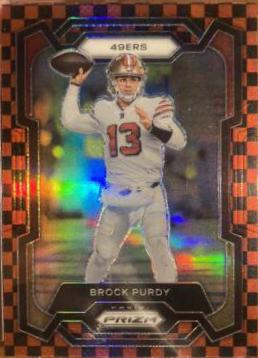 Brock Purdy [Black Red Checker] #266