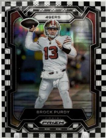Brock Purdy [Black White Checker] #266