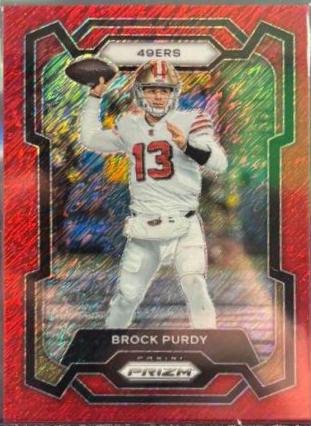 Brock Purdy [Red Shimmer] #266