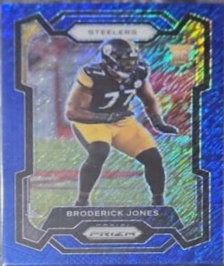 Broderick Jones [Blue Shimmer] #385