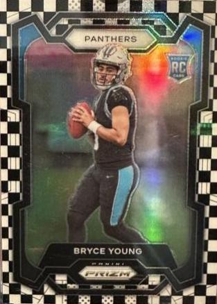 Bryce Young [Black White Checker] #311