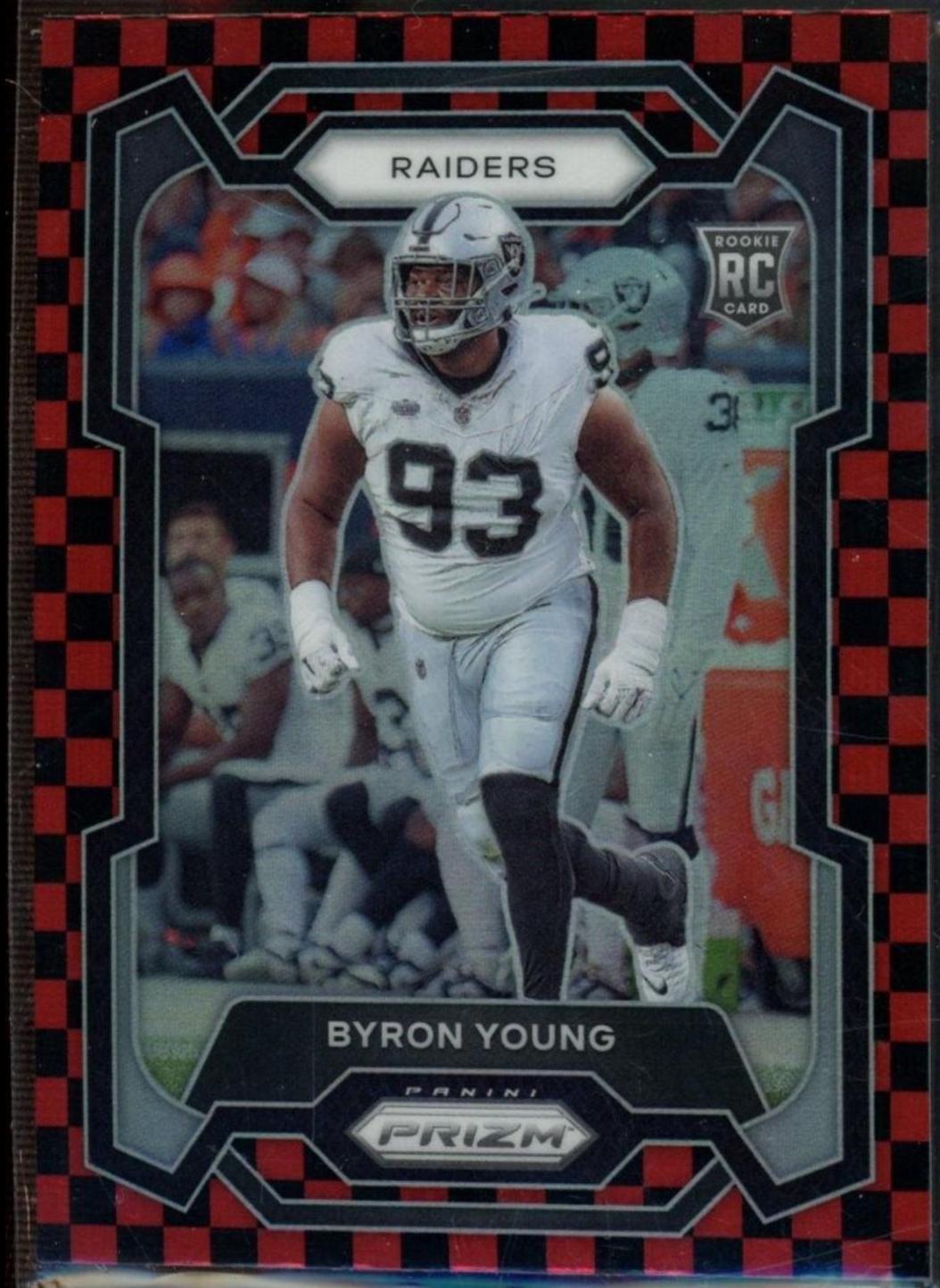 Byron Young [Black Red Checker] #355