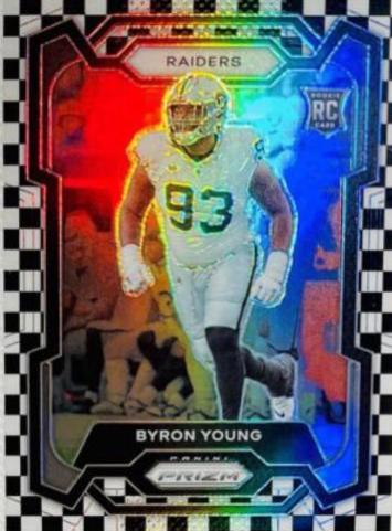 Byron Young [Black White Checker] #355