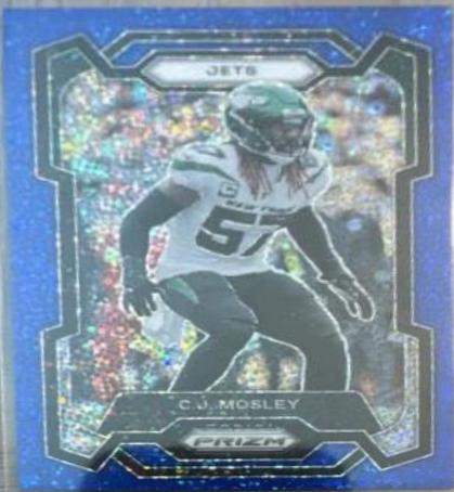 C. J. Mosley [Blue Sparkle] #230