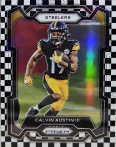 Calvin Austin III [Black White Checker] #255