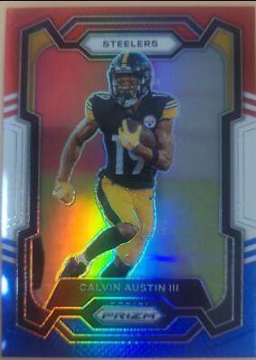 Calvin Austin III [Red White Blue] #255