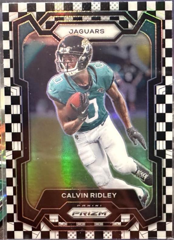 Calvin Ridley [Black White Checker] #133