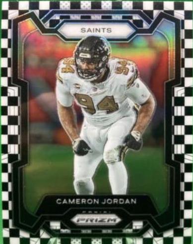 Cameron Jordan [Black White Checker] #211