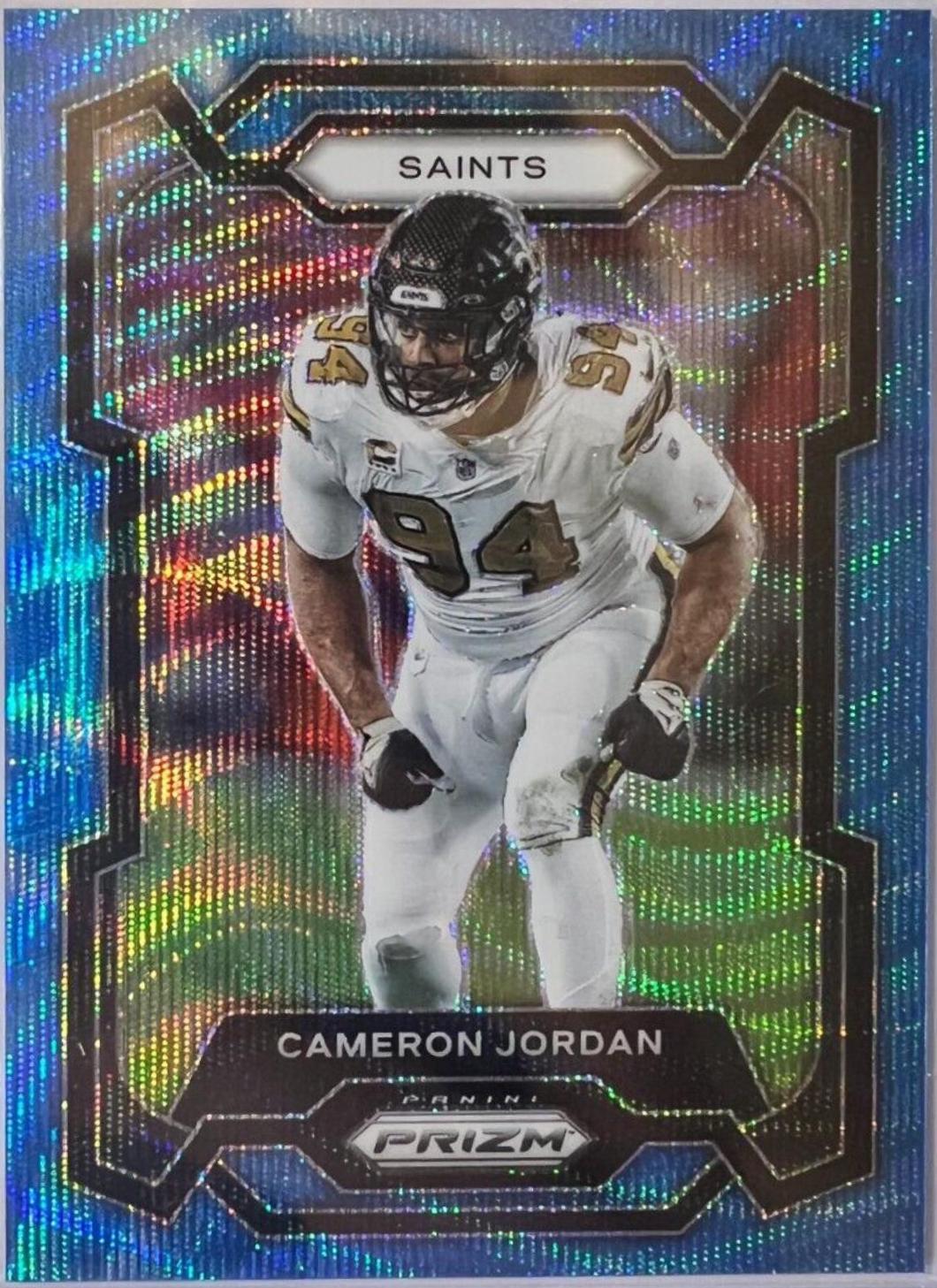 Cameron Jordan [Blue Wave] #211