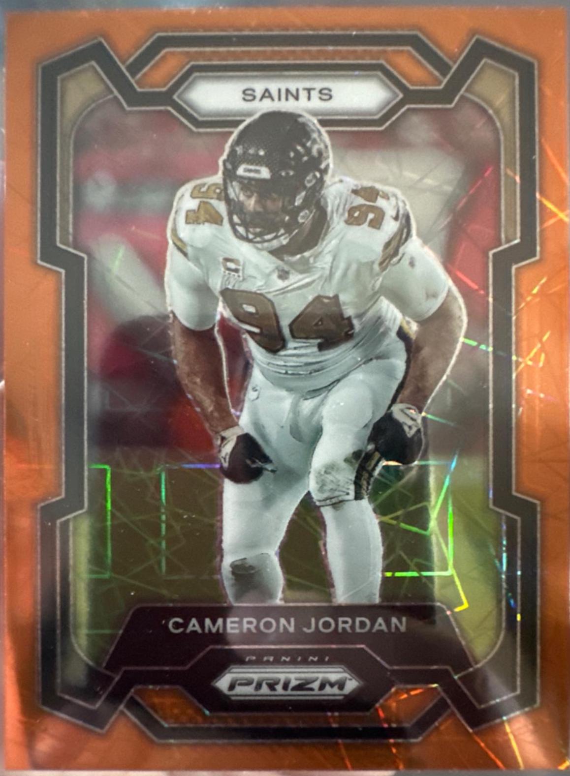 Cameron Jordan [Orange Lazer] #211