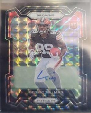 Cedric Tillman [Autograph Black Finite] #321