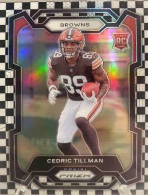 Cedric Tillman [Black White Checker] #321