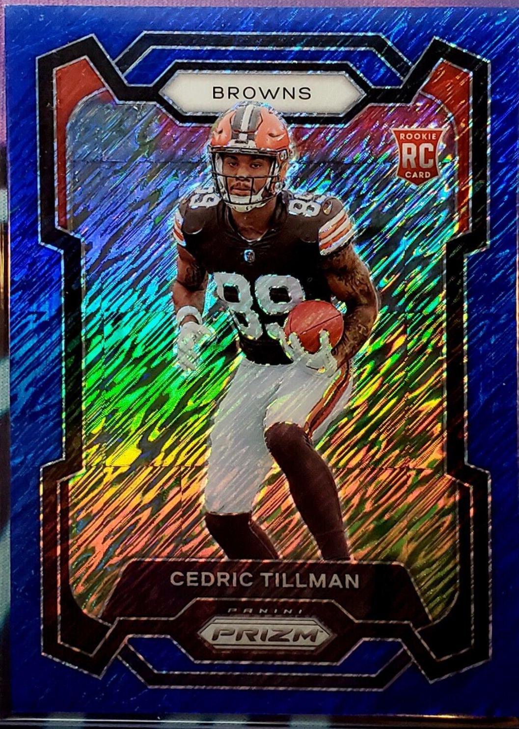 Cedric Tillman [Blue Shimmer] #321