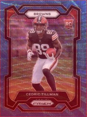 Cedric Tillman [Blue Wave] #321