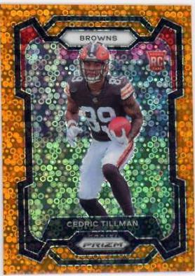 Cedric Tillman [Orange Disco] #321