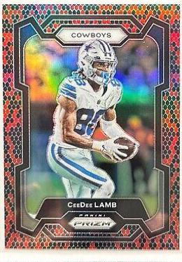 CeeDee Lamb [Black Red Checker] #72