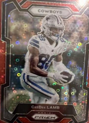 CeeDee Lamb [Red Sparkle] #72