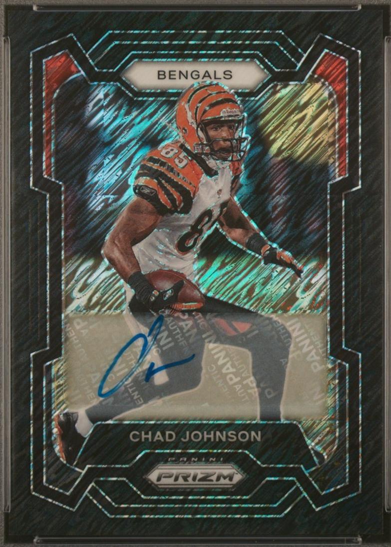 Chad Johnson [Autograph Black Shimmer] #55