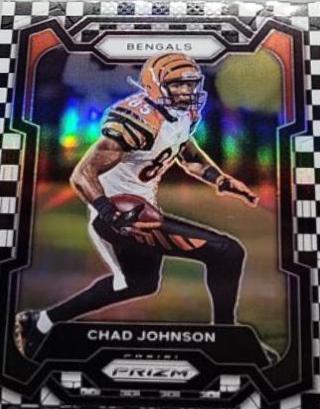 Chad Johnson [Black White Checker] #55