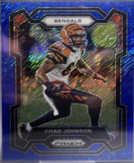 Chad Johnson [Blue Shimmer] #55