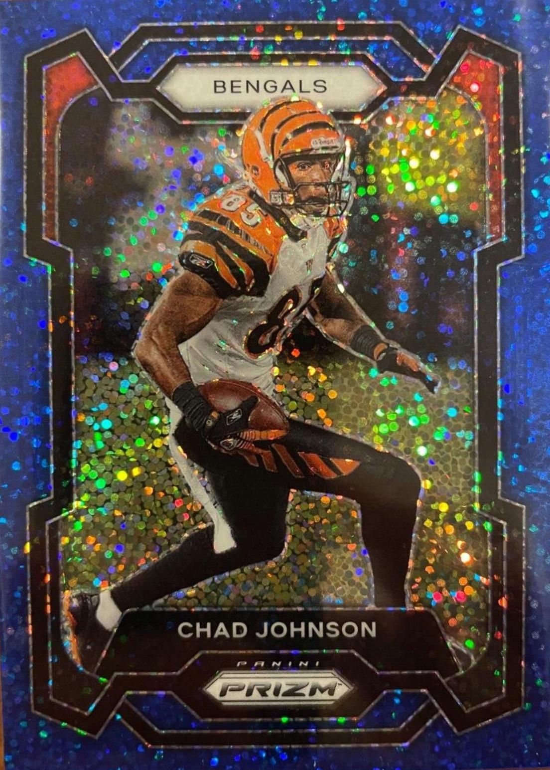 Chad Johnson [Blue Sparkle] #55