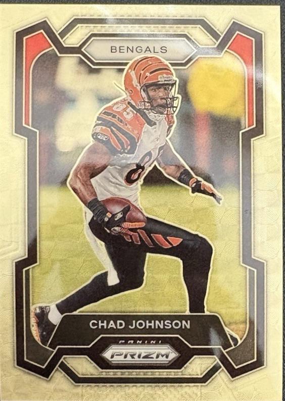Chad Johnson [Gold Vinyl] #55