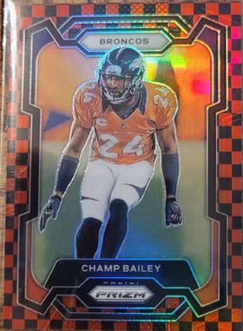 Champ Bailey [Black Red Checker] #91