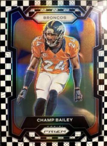 Champ Bailey [Black White Checker] #91