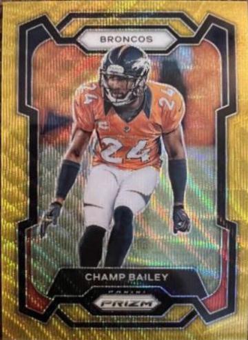 Champ Bailey [Gold Wave] #91