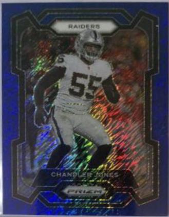 Chandler Jones [Blue Shimmer] #180