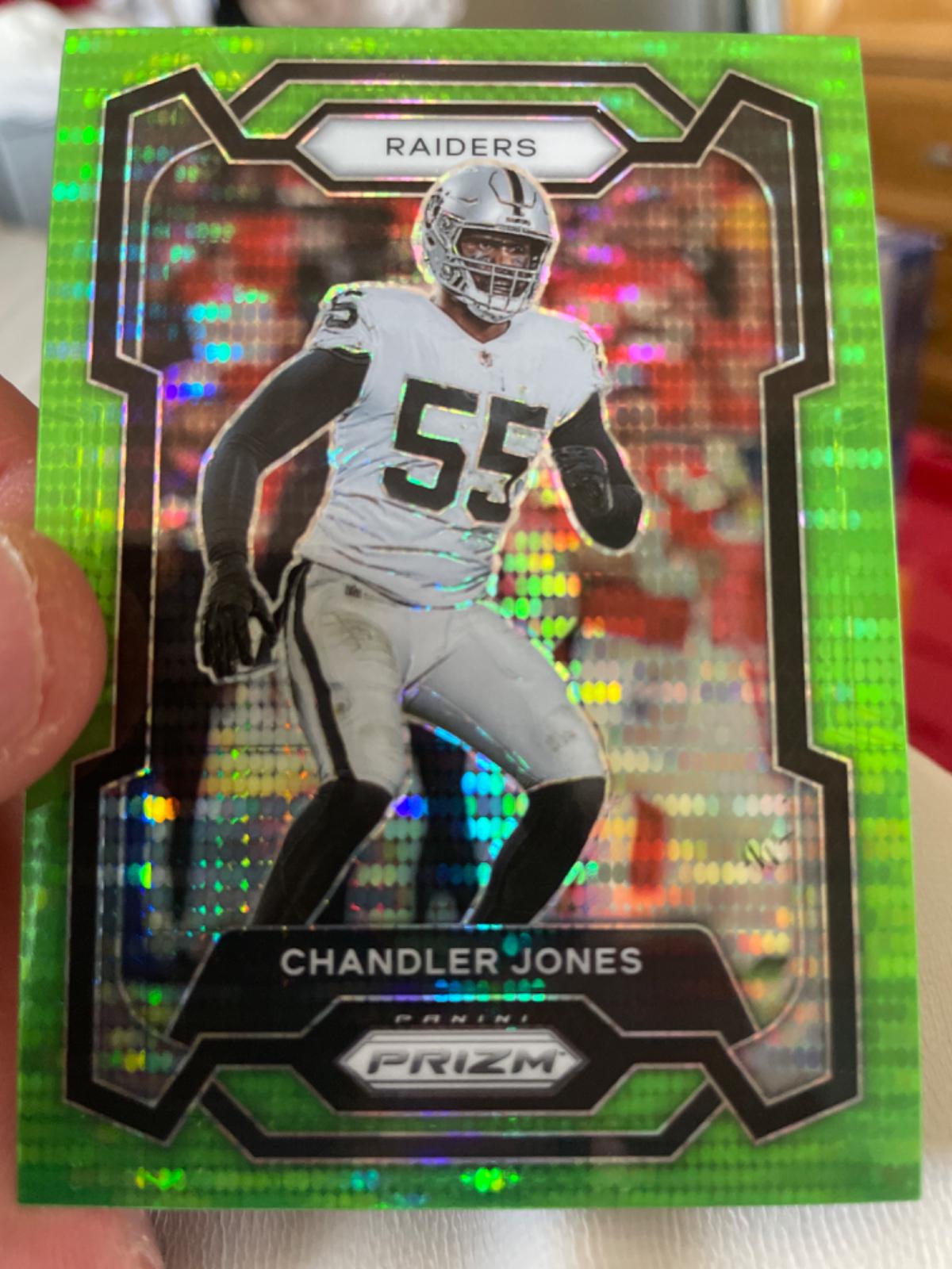 Chandler Jones [Neon Green Pulsar] #180