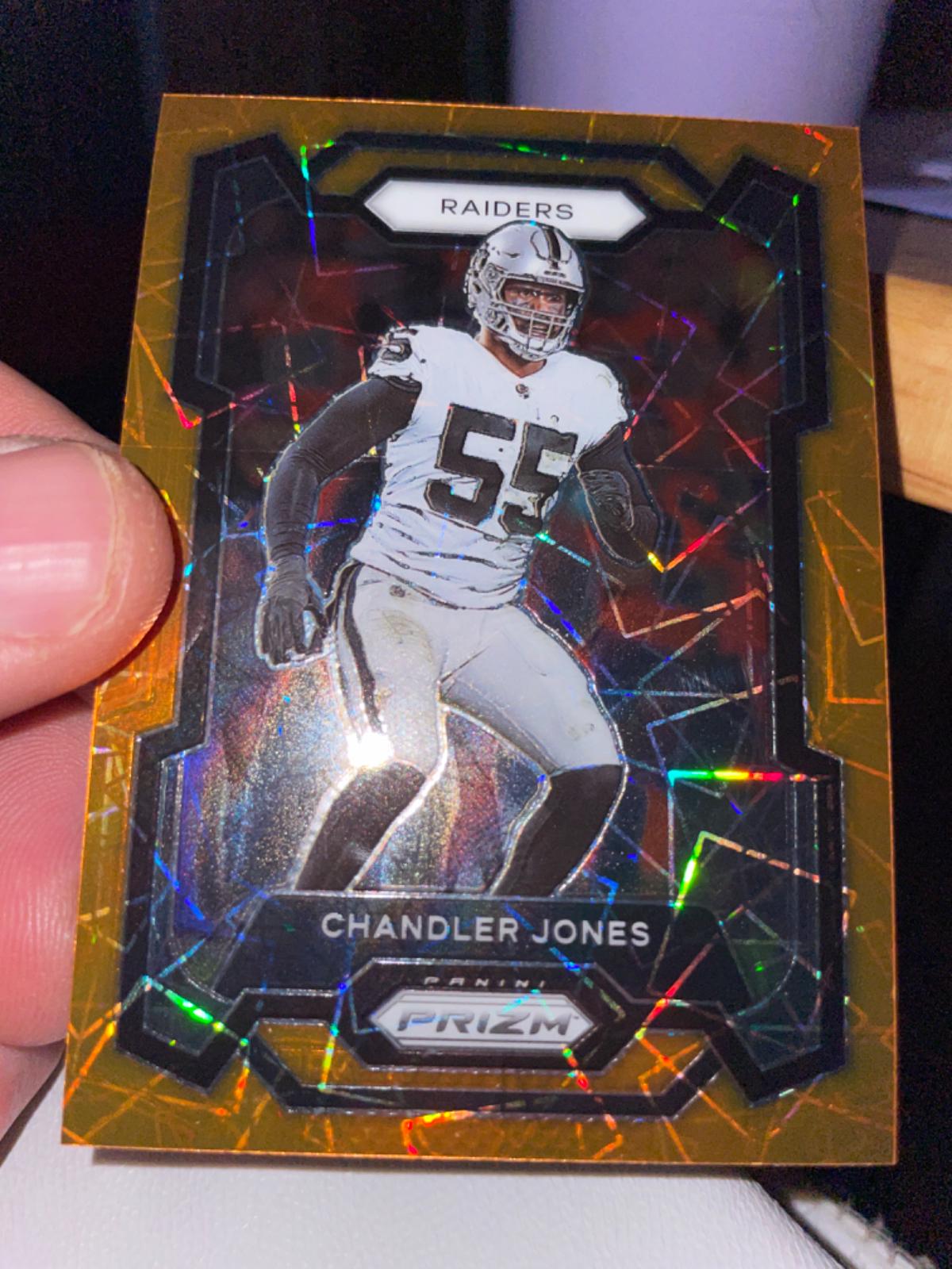 Chandler Jones [Orange Lazer] #180