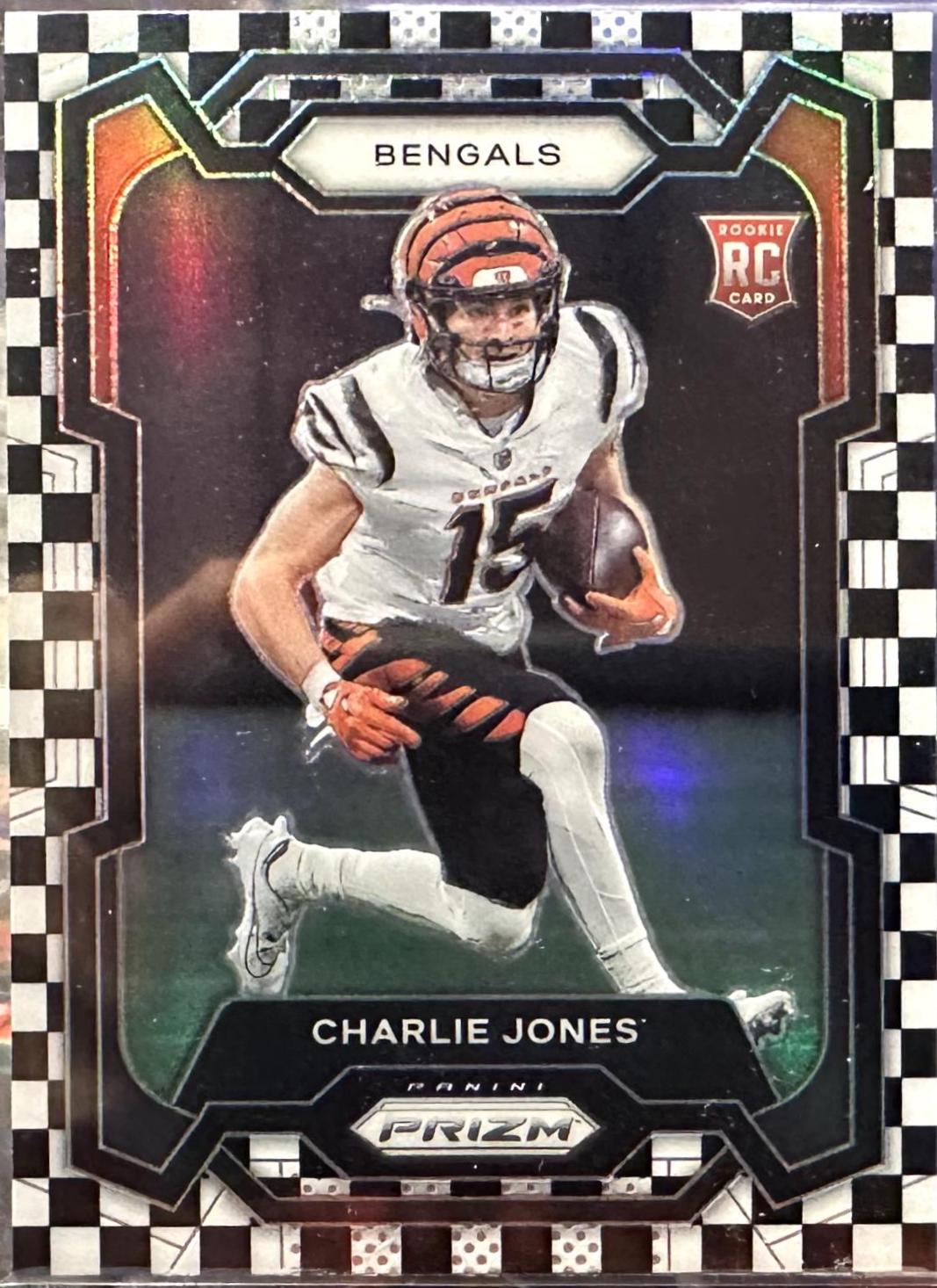 Charlie Jones [Black White Checker] #317