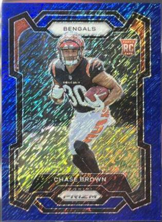 Chase Brown [Blue Shimmer] #318