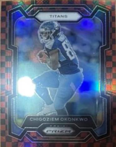 Chigoziem Okonkwo [Black Red Checker] #288
