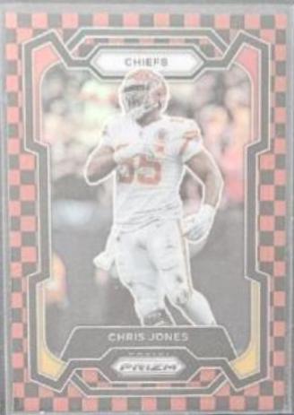 Chris Jones [Black Red Checker] #142