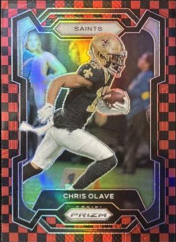 Chris Olave [Black Red Checker] #212