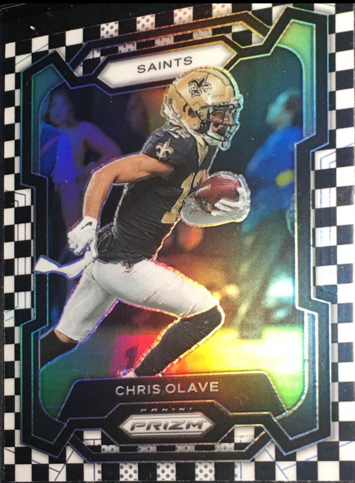Chris Olave [Black White Checker] #212