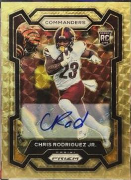 Chris Rodriguez Jr. [Autograph Gold Vinyl] #398