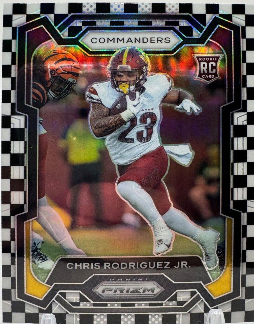 Chris Rodriguez Jr. [Black White Checker] #398