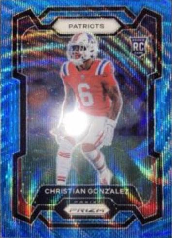 Christian Gonzalez [Blue Wave] #369