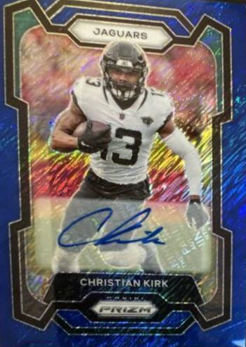 Christian Kirk [Autograph Blue Shimmer] #134